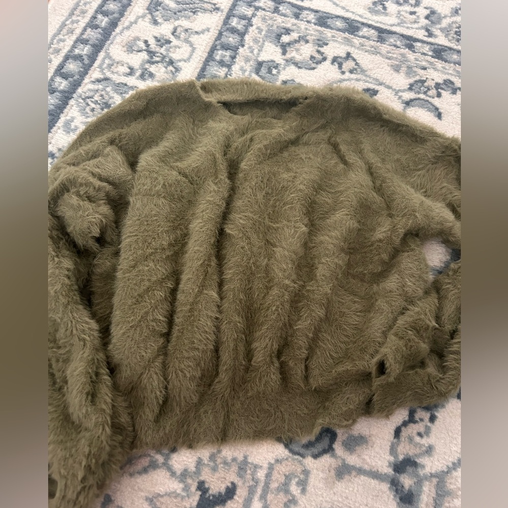 Fuzzy sweater